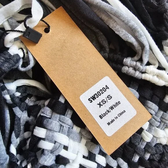 NWT! Selfie Couture By Trendology Fringe Cover Up, XS/S - Picture 6 of 6